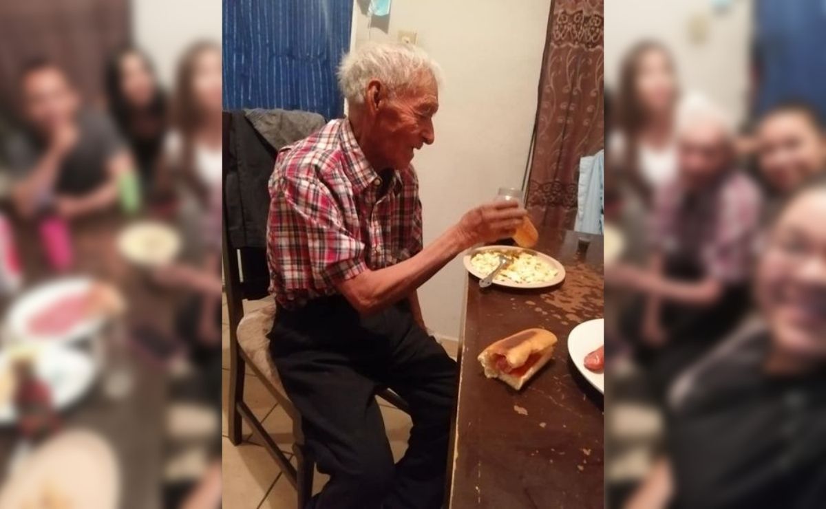 Fue a través de Facebook que una usuaria narró la historia de Don Felipe, un adulto mayor de 108 años de edad abandonado por su familia.