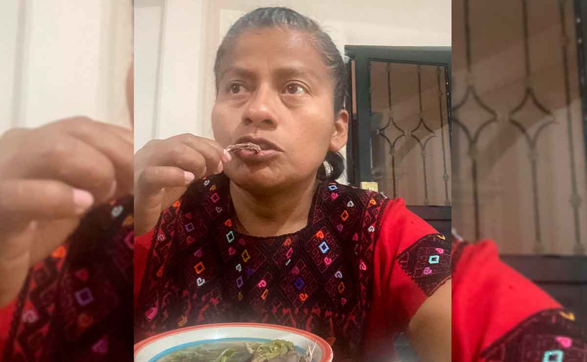 ¿Caldo de rata? Diputada de morena se vuelve viral por comer este "manjar"