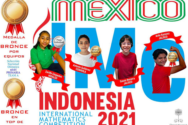 Competencia Internacional de Matemáticas México gana el oro 