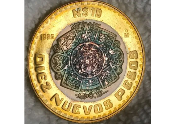 Moneda de diez es vendida hasta en dos mil pesos, ¿tú la tienes?