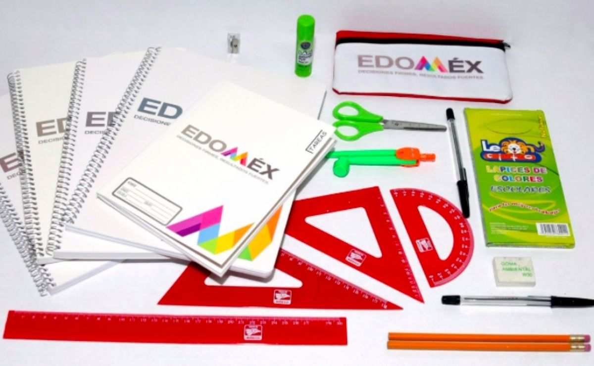 Las madres y padres de familia deberán de acudir el lunes 30 de agosto para la entrega de útiles escolares Edomex 2021