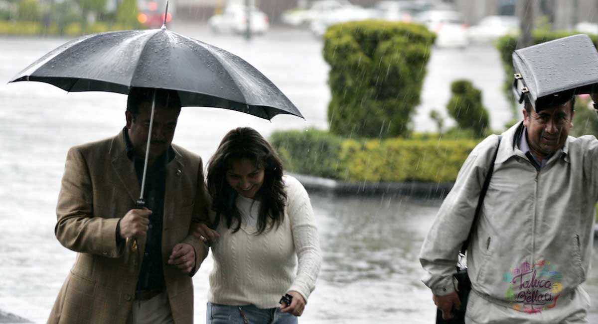 Lluvias en el Edomex serán fuertes: Servicio Meteorológico Nacional