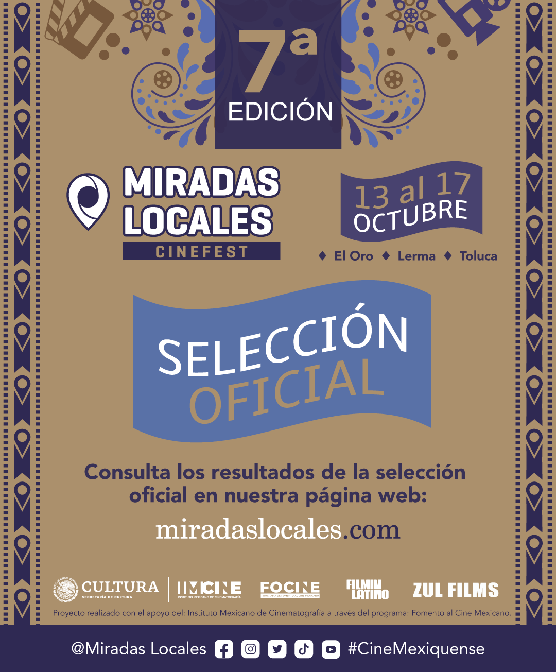 Selección Oficial Festival de Cine Miradas Locales