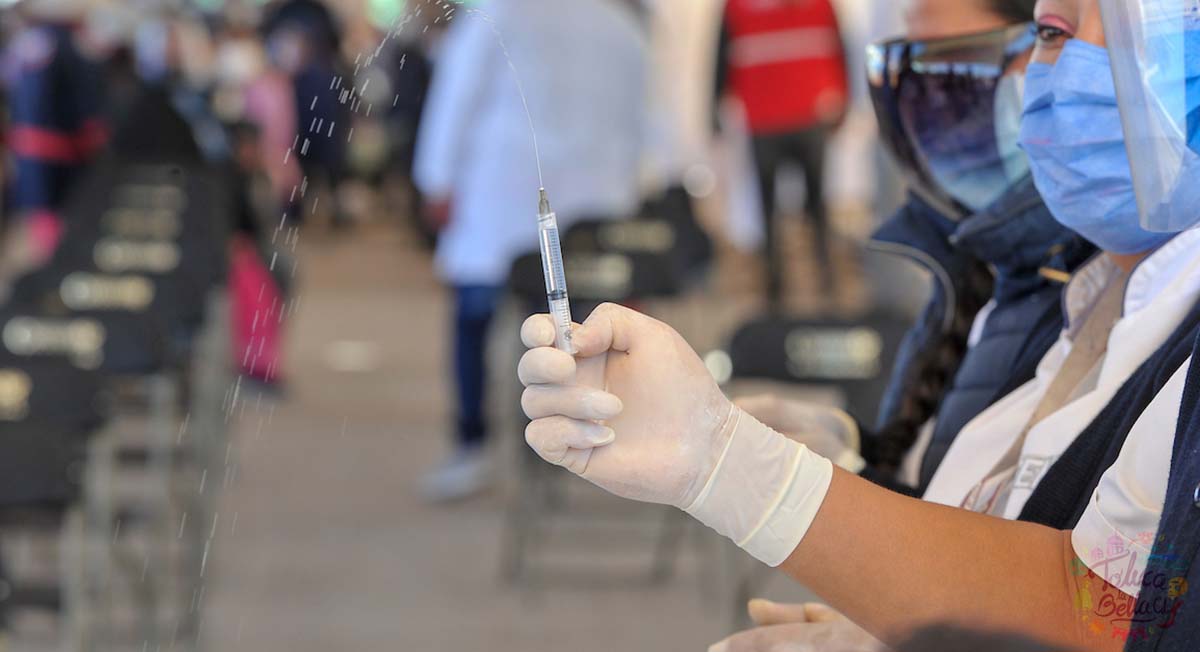 Llega segunda dosis de vacuna para jóvenes en Zinacantepec