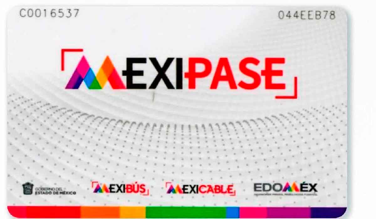 Nueva tarjeta del trasporte publico del edomex para mexicable y mexibus 