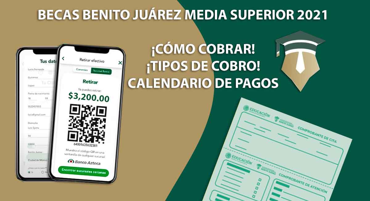 Becas Benito Juárez Media Superior, ¿cuántas formas de pago hay y cómo cobrar?