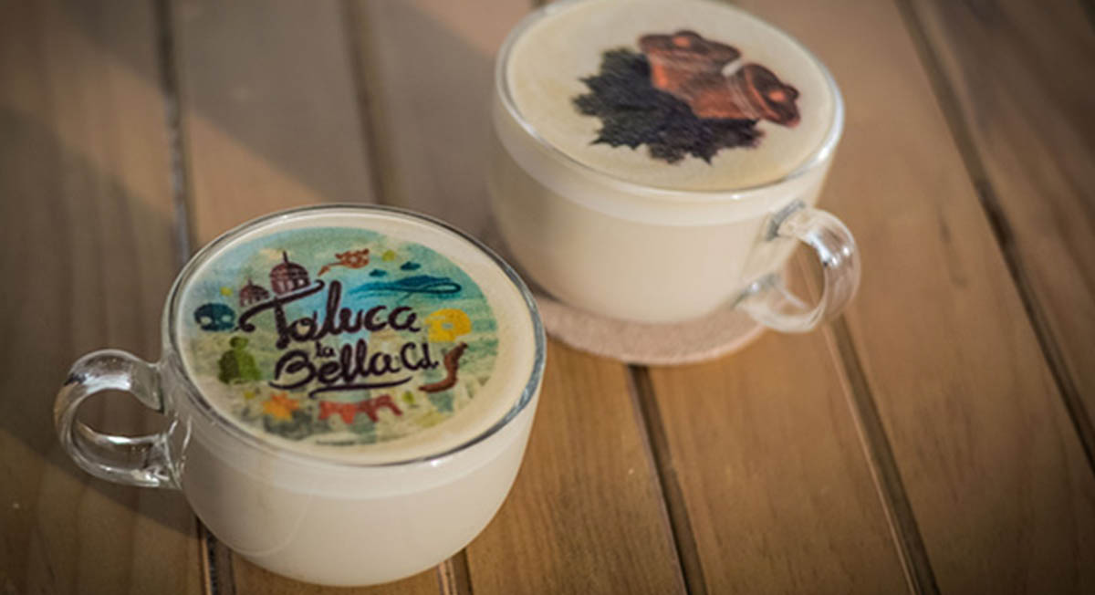 ¿Tú imagen favorita impresa en tu café? cafetería de Toluca lo hace realidad