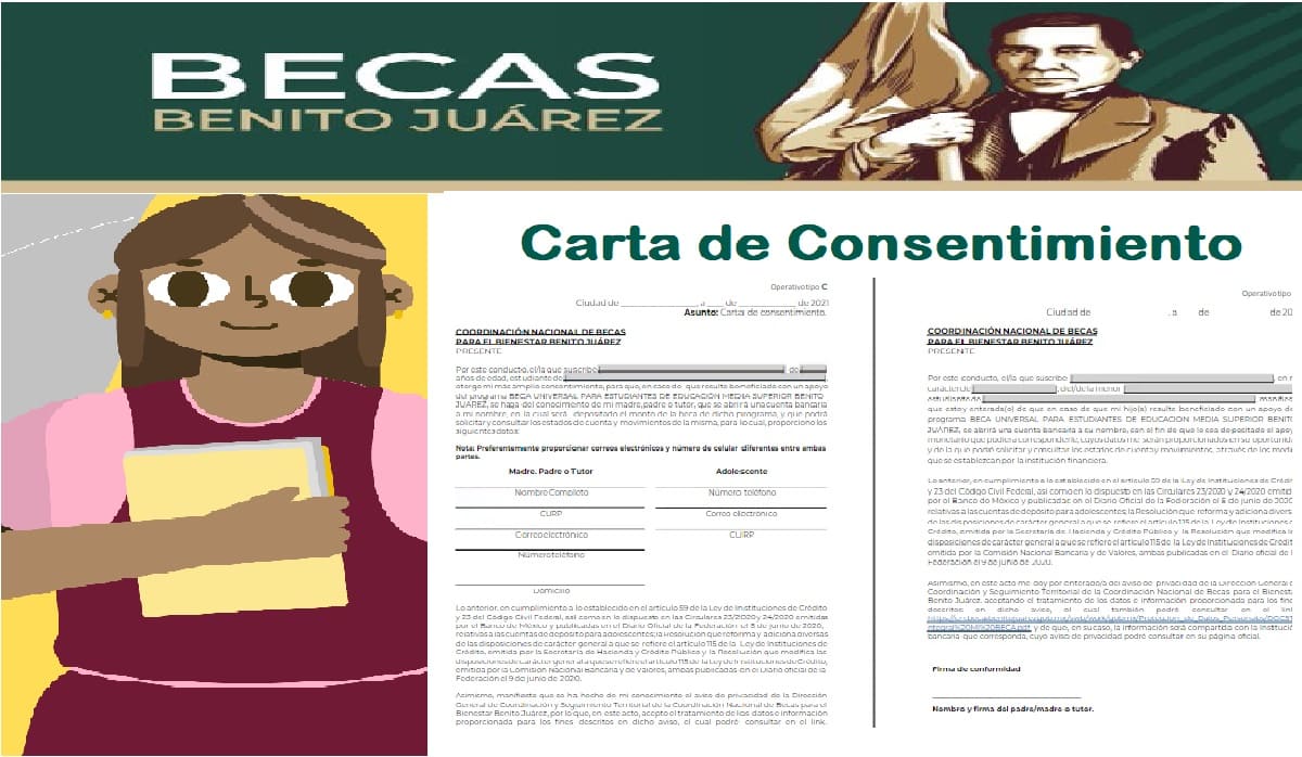 Beca Benito Juárez: ¿Cómo llenar la Carta de Consentimiento?