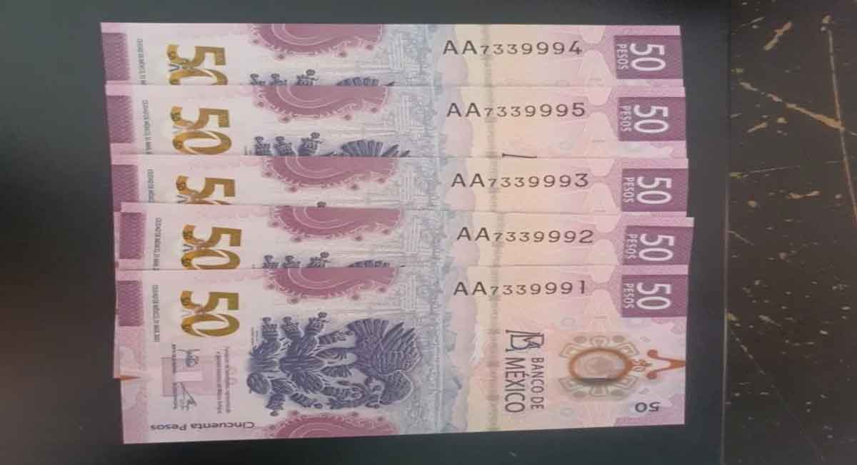 ¿Dónde vender nuevo billete de 50 pesos que se vende 24 mil pesos?