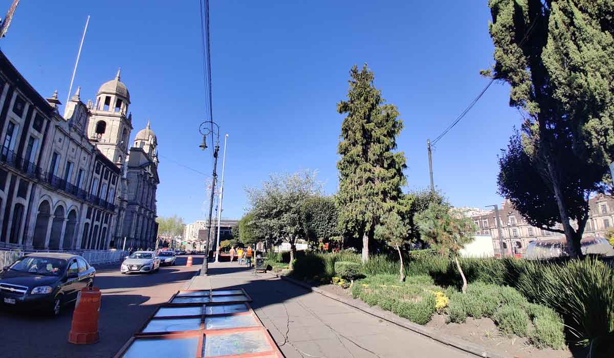 Plaza de los Mártires en Toluca: ¿Reducción de carriles para aumento de áreas verdes?