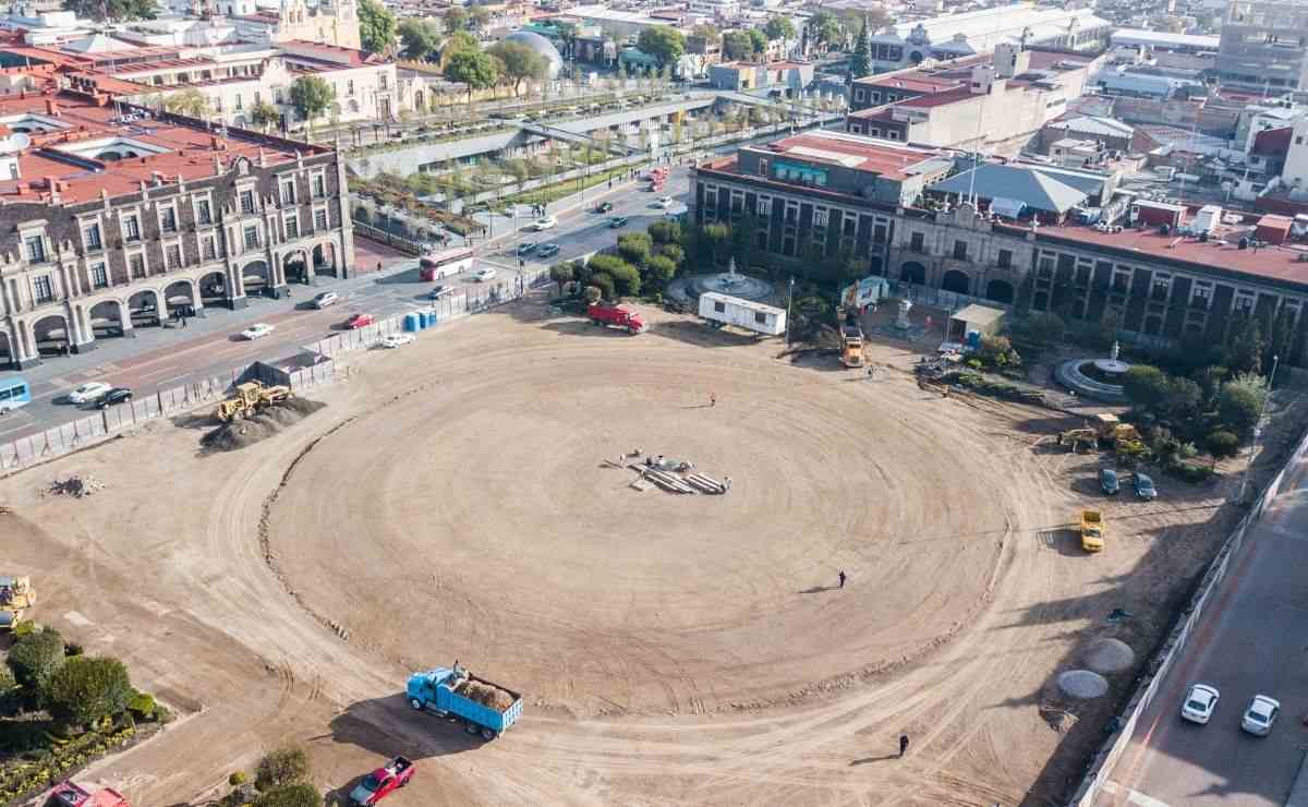 ¿Cuándo estará lista la nueva Plaza de los Mártires en Toluca?