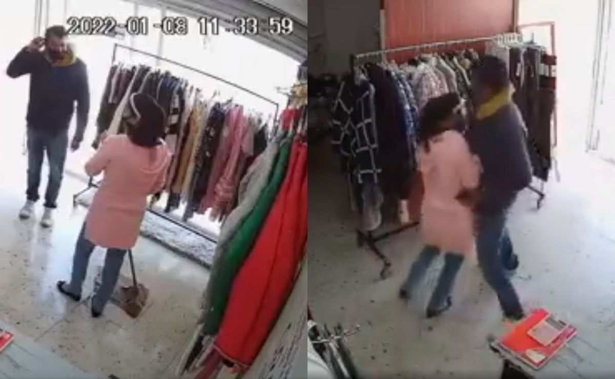 Denuncian asalto en tienda de ropa ubicada en centro de Toluca