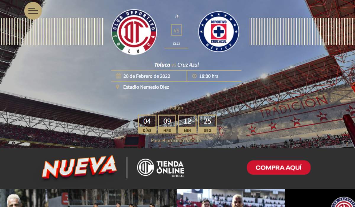 Liga Mx 2022 Precio y dónde comprar los boletos del partido Toluca FC