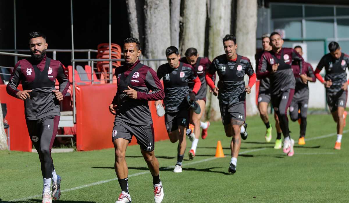 Liga Mx 2022 - Toluca FC trabaja a tope para enfrentar los próximos partidos 