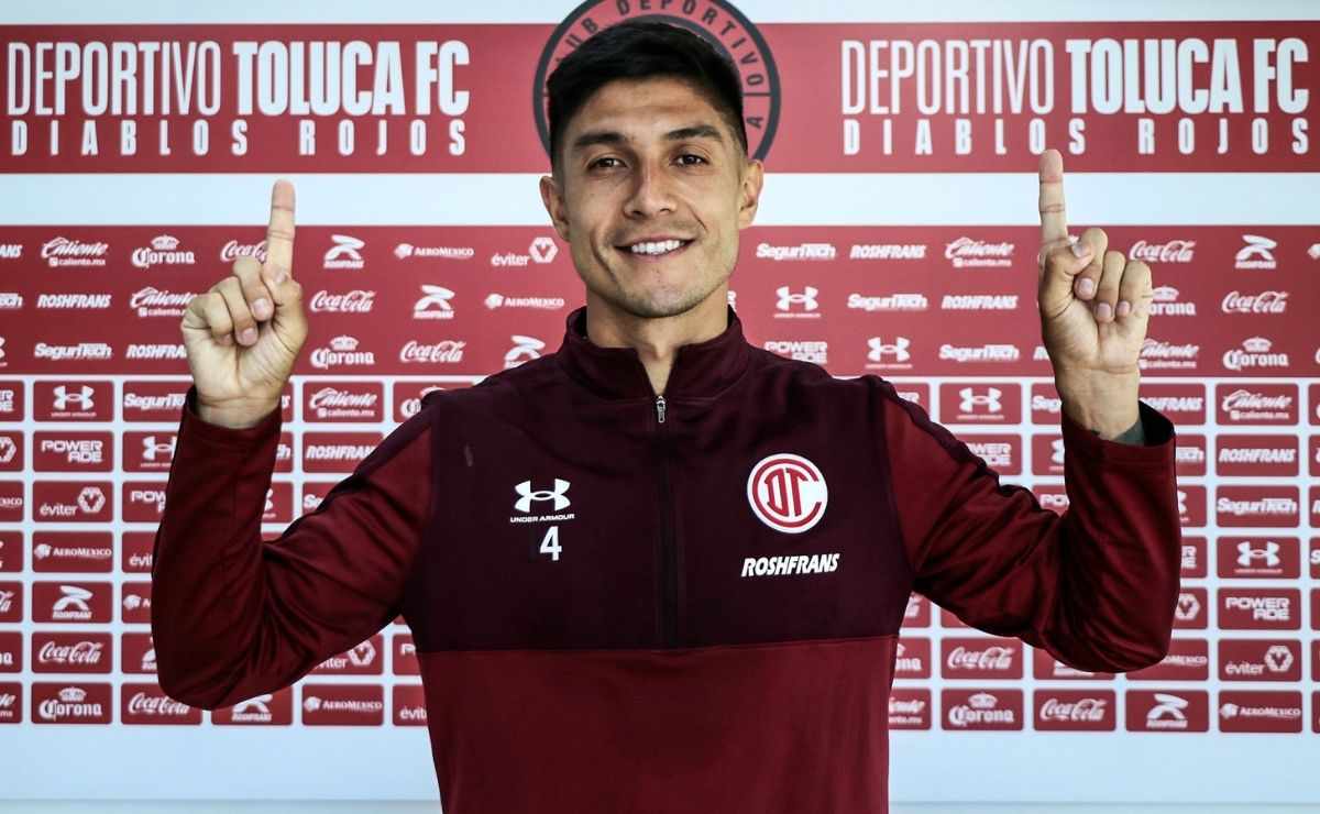 Valber Huerta habla de su llegada al futbol mexicano con el Toluca FC