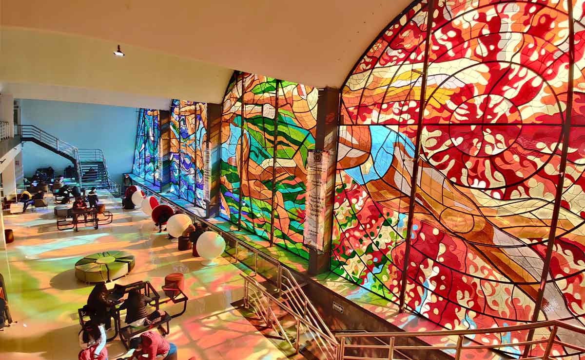 Dos de los vitrales más grandes de Latinoamérica se encuentran en Toluca