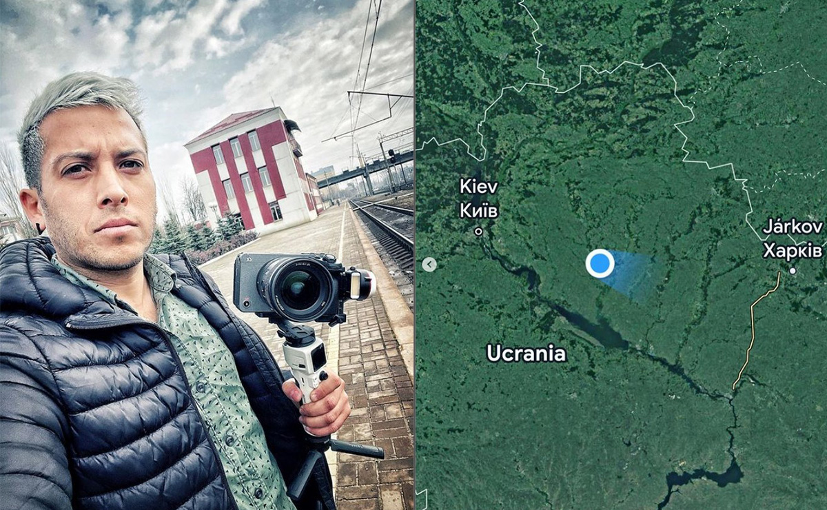 Youtuber mexicano busca refugio en Ucrania tras operación militar de Rusia