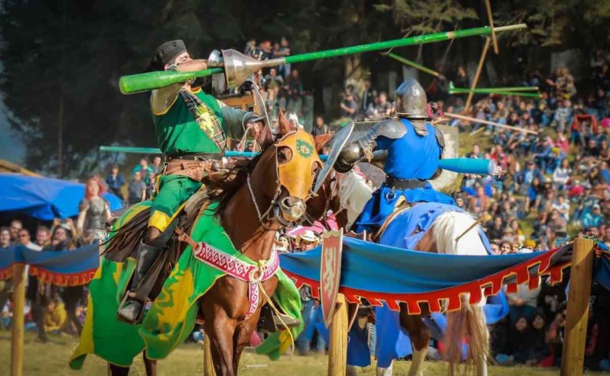Festival medieval en la marquesa