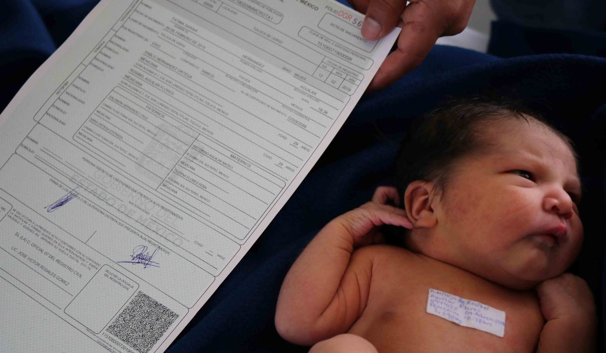 Trámites EdoMéx 2022 - Requisitos para registrar a un recién nacido