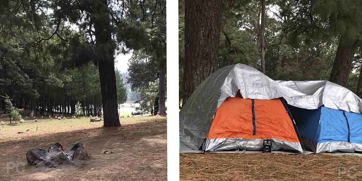 Lugares para acampar en el Edomex 2022