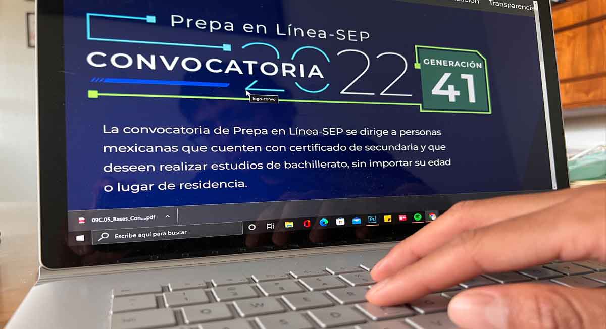 Pasos para registrarte fácilmente en Prepa en Línea SEP 2022