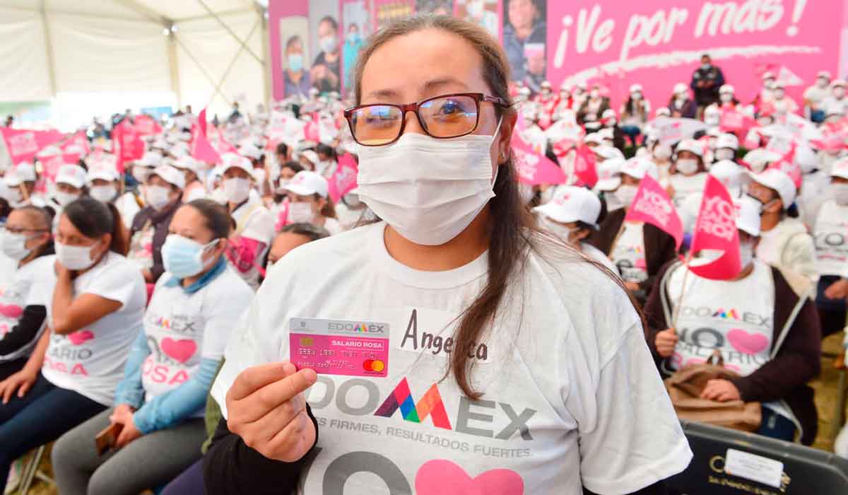 Toluca: Reanudan entrega del Salario Rosa para Madres Solteras del Edoméx 2022