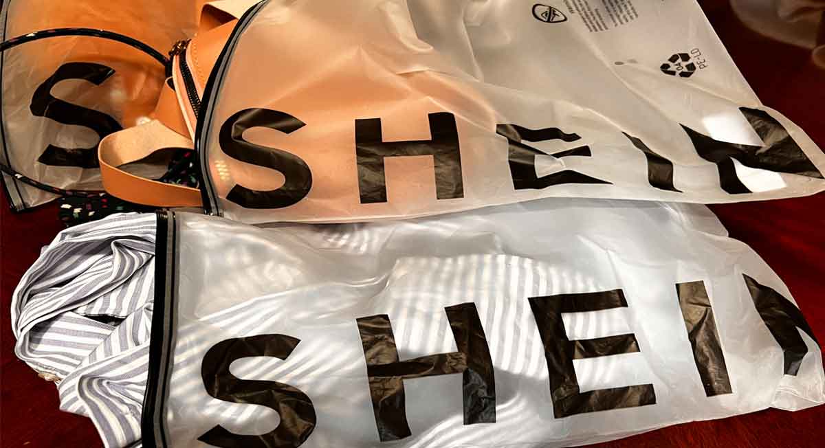 bolsas de ropa comrpada en plataforma shein méxico 2022