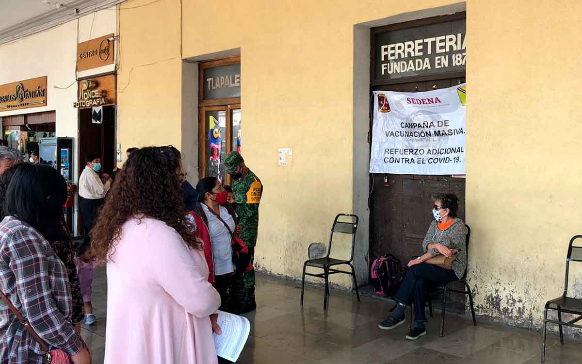 Campaña de vacunación para rezagados en Toluca