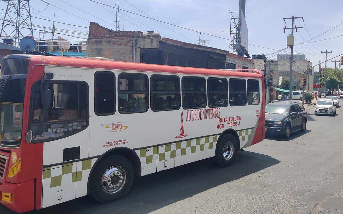 Semana Santa 2022: ¿Qué pasará con el transporte público de Toluca?