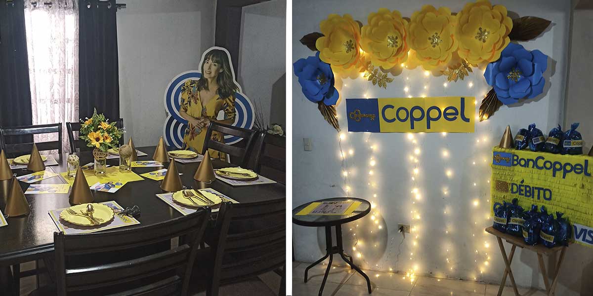 Festeja su cumpleaños con temática de tienda Coppel y se vuelve viral