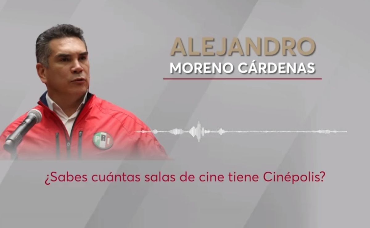 Alejandro Moreno Cárdenas recibió 25 mdp para su campaña por parte de Cinépolis