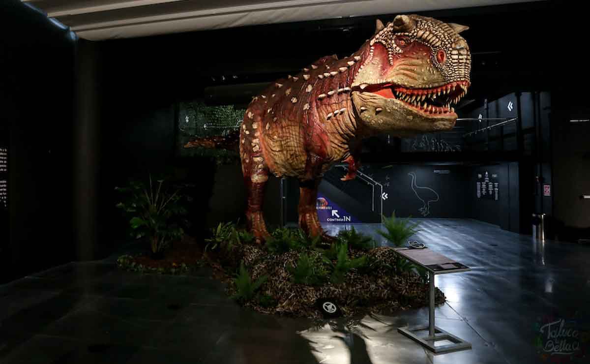 Dinosuario en tamaño real toluca
