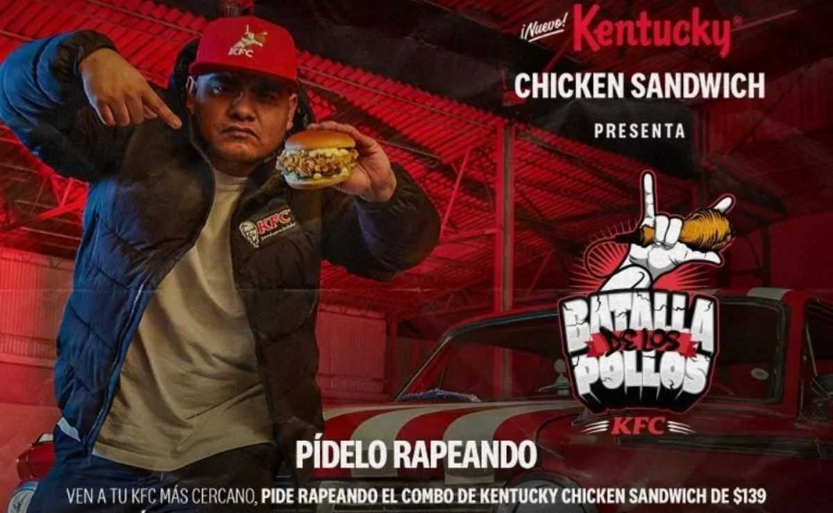 Video viral KFC rap promoción descuento en pollo