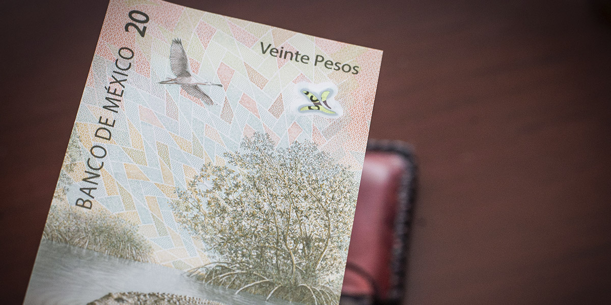 Billete conmemorativo de la independencia de 20 vale 60 mil pesos