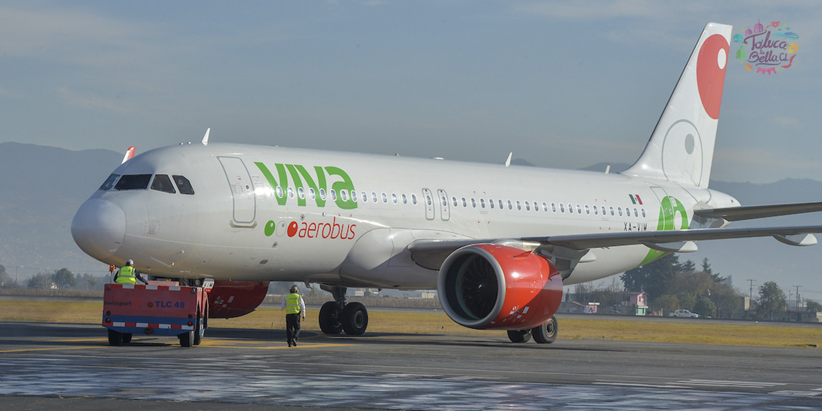 Viva Aerobus atrasa vuelos del Aeropuerto Internacional de Toluca 