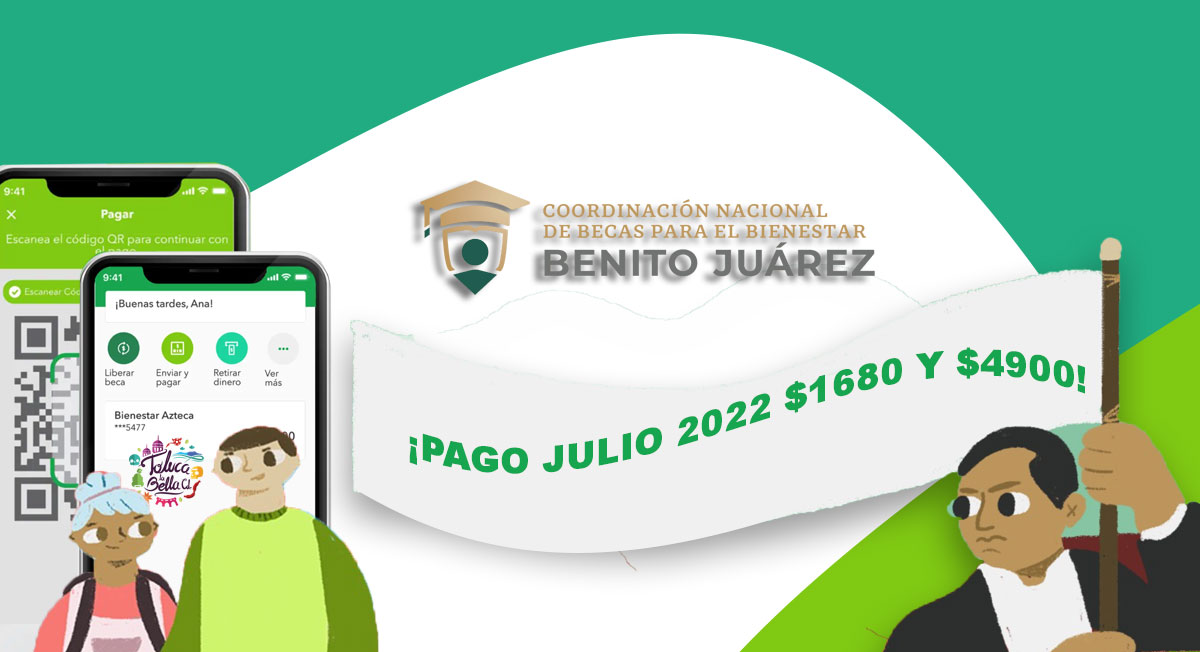 Cómo saber la fecha de pago julio 2022 Becas Benito Juárez con buscador de estatus