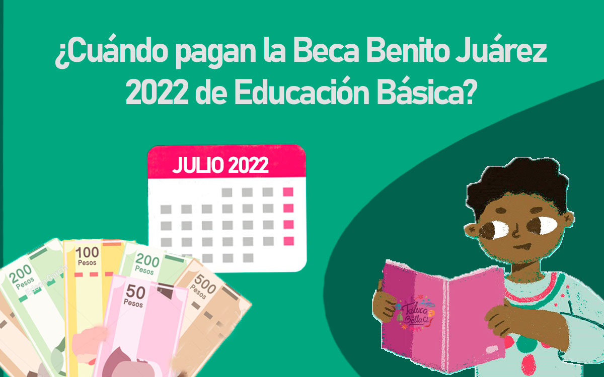 ¿Cuándo pagan la Beca Benito Juárez 2022 de nivel básico en julio?