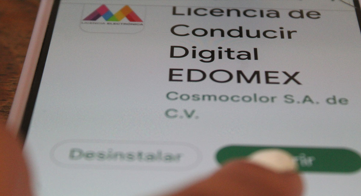 ¡Disponible en iOS y Android! Saca en 3 pasos tu licencia de conducir digital Edomex