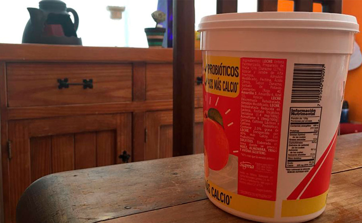 Bote de yogurt reutilizado en las casas mexicanas