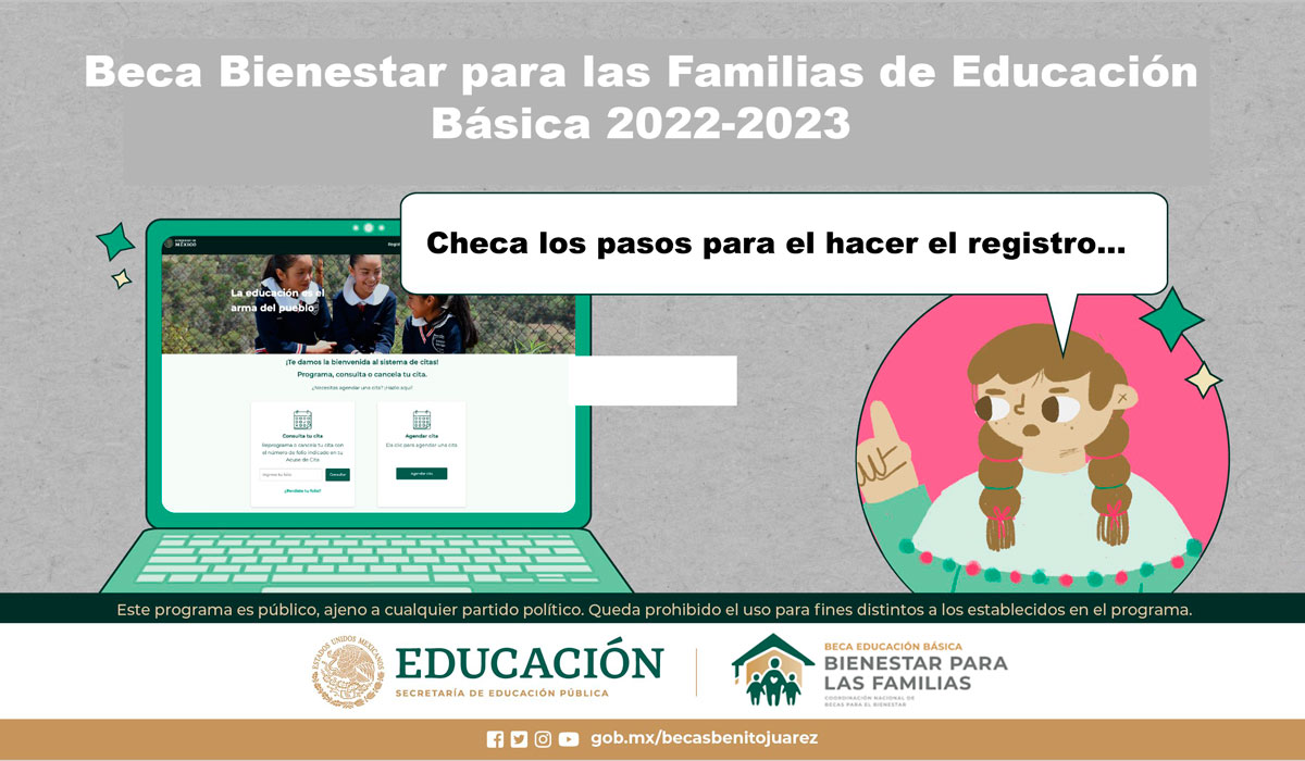 Beca Bienestar para las Familias de Educación Básica 2022-2023: Requisitos y pasos para el registro