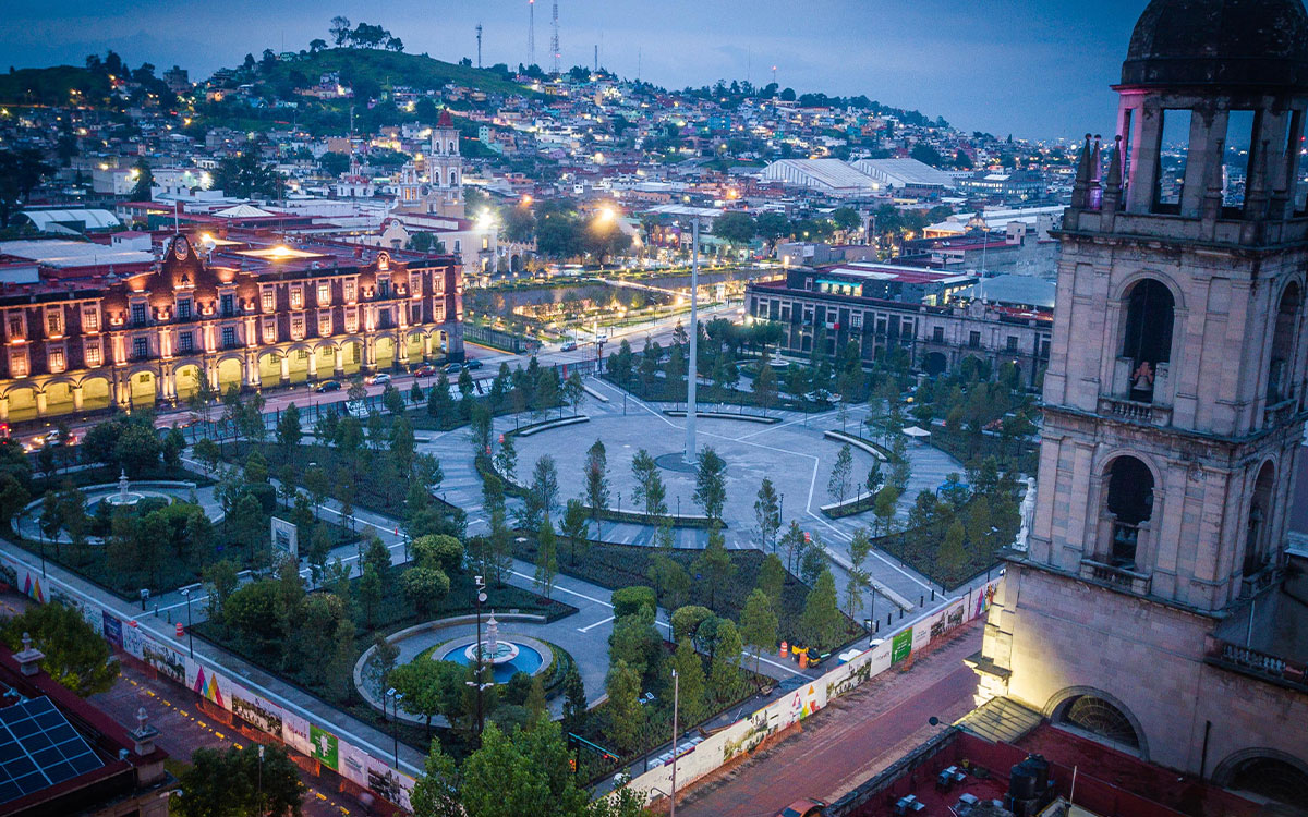 Ya hay fecha para la inauguración de la Plaza de Los Mártires en Toluca