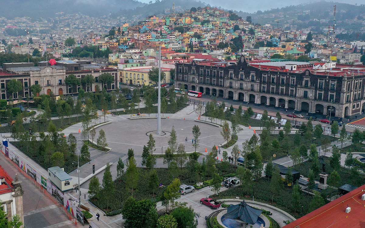 La Plaza de Los Mártires de Toluca se inaugura en septiembre