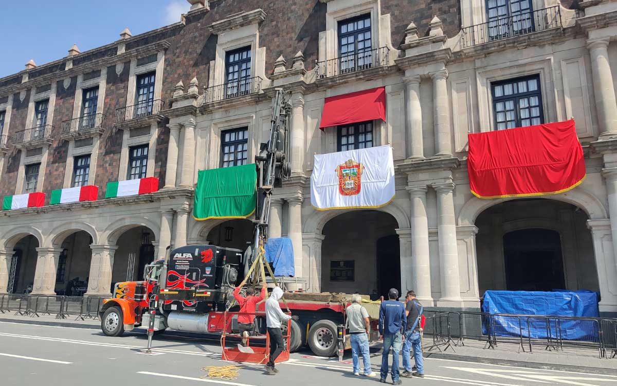 Toluca comienza a montar escenario para las Fiestas Patrias 2022