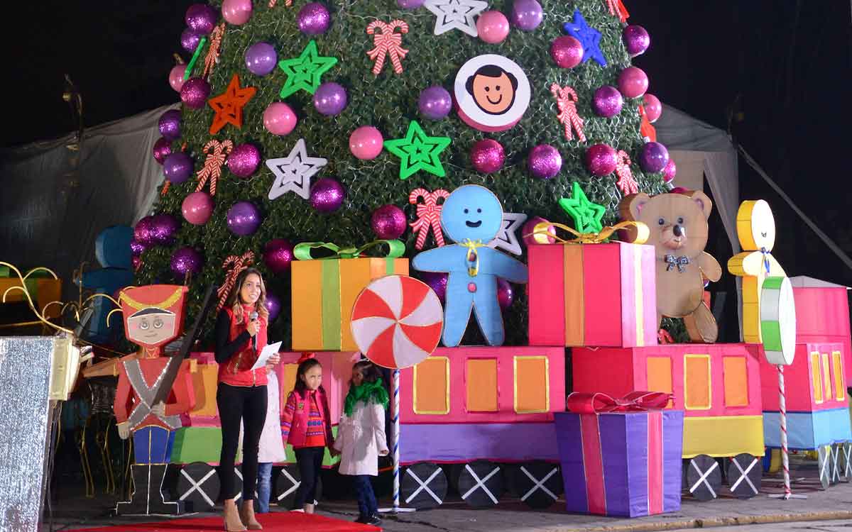 ¡No te pierdas el primer gran encendido del árbol de Navidad en Metepec!