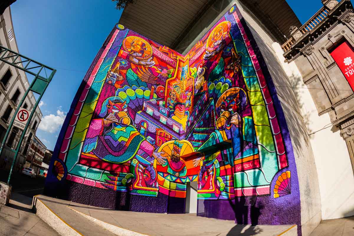 ¡Es hermoso! Te decimos dónde se encuentra el nuevo mural más instagrameable de Toluca