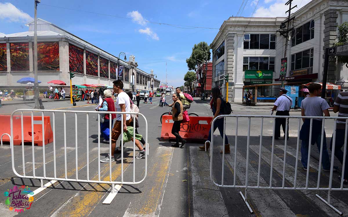 Cerrarán calles del Centro de Toluca los fines de semana ¿A partir de cuándo?