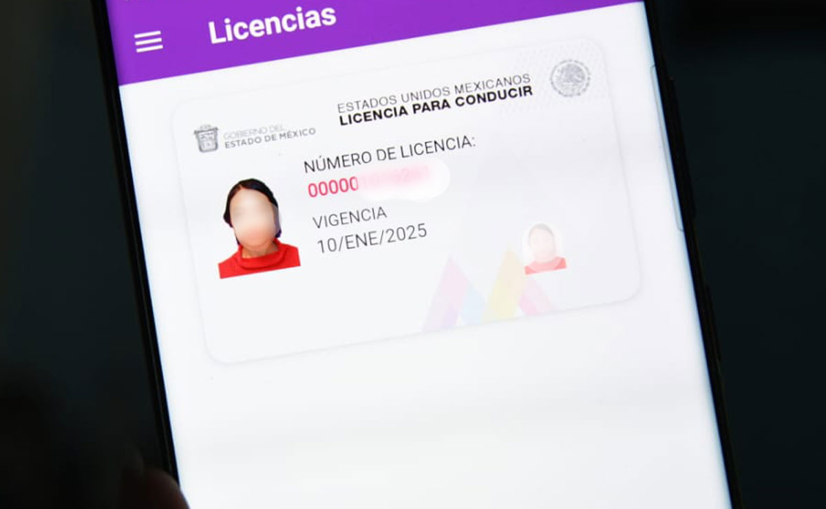 Licencia de conducir digital edomex