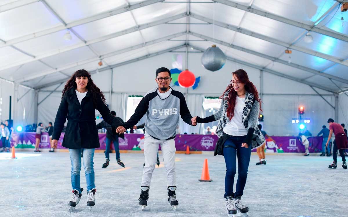Navidad 2022: ¿Dónde está la pista de hielo gratuita de Toluca?