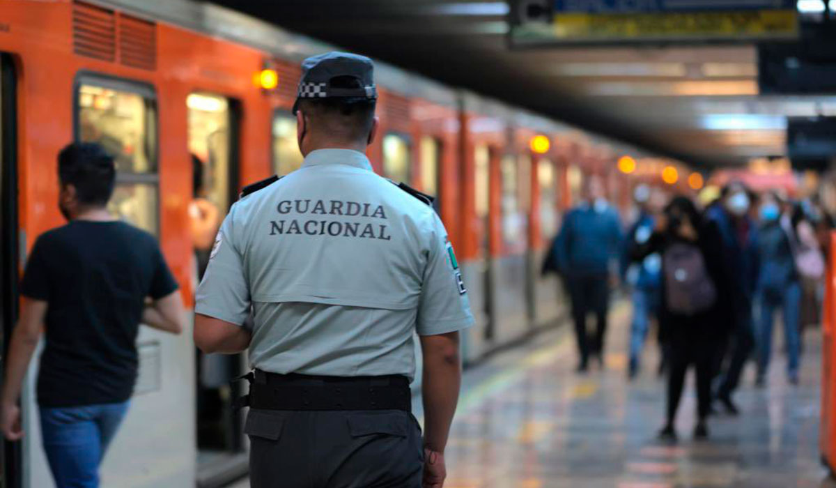 ¡Atención! Guardia Nacional tendrá presencia en todas las estaciones del Metro de la CDMX