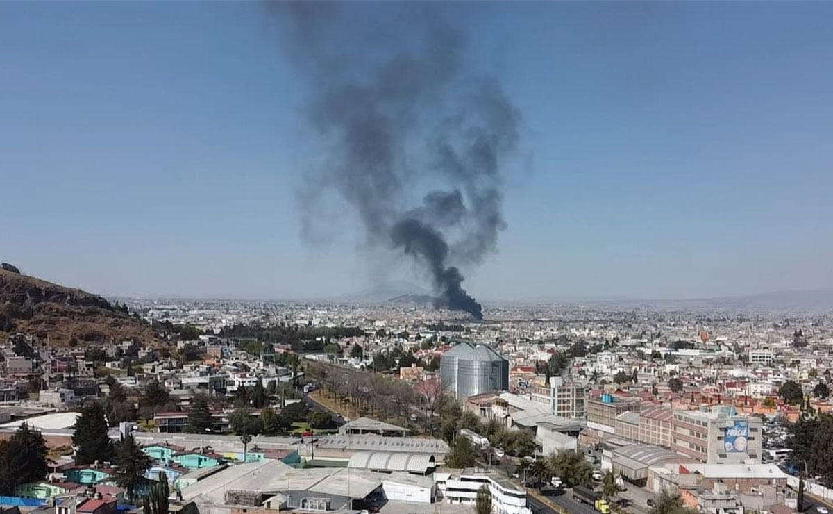 ¡De última hora! Se registra incendio en Toluca